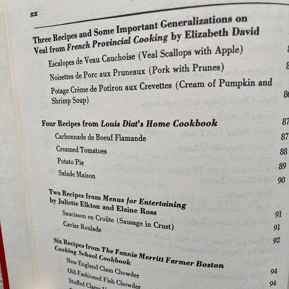 GREAT RECIPES -WORLD'S GREAT COOKS inc-Julia Child -James Beard -Craig Claiborne - Picture 10 of 14